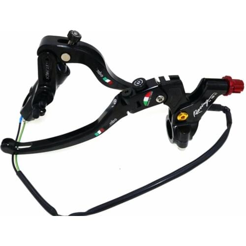 Universal 7/8'' 22mm 17.5 Rcs Motorcycle Scooter CNC Brake Master Cylinder Radial Hydraulic Brake Pump Cable Clutch Handle Lever