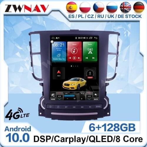 128G Vertical Tesla Style Screen Android For Acura TL Car Radio Receiver Auto Audio Stereo GPS Navigation Video Player Head Unit