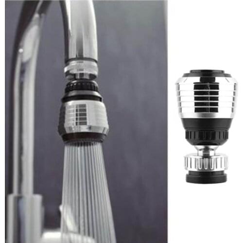 360 Rotatable Bent Water Saving Tap Aerator Diffuser Faucet Nozzle Filter Water Filter Swivel Head Kitchen Faucet Bubbler