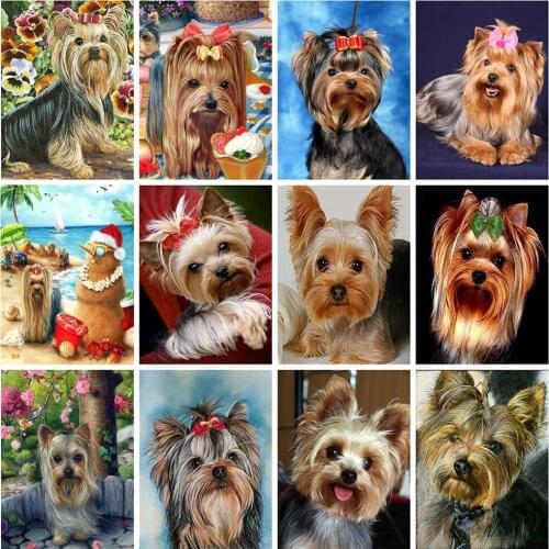 5D DIY Diamond Painting Dog Full Square/Round Drill Diamond Embroidery Animals Sale Rhinestone Picture Home Decoration gift