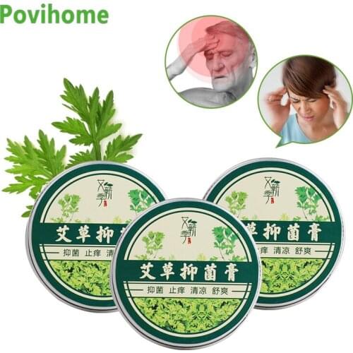 22g Wormwood Anti Itching Ointment Cooling Oil Refresh Prevent Mosquito Bites Relieve Dizzy Headache Antipruritic Plaster