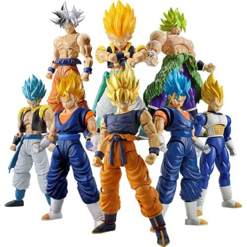 Bandai RISE Dragon Ball Sun Wukong Sun Gohan Vegeta Trunks Goujita Vegeta Broly Assembly Model