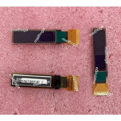 0.87 inch 14PIN/4PIN White OLED Display Screen (Board/No Board) SSD1316 Drive IC 128*32 IIC Interface 3.3V