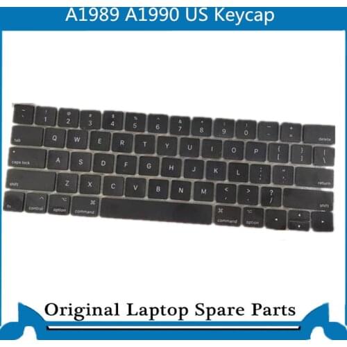 Original A1990 A1989 Keyboard Key Cap Genuine New for Macbook Pro 13.3" Retina Keycap English Standard 2017-2018