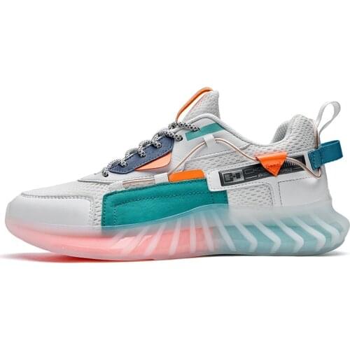 Leather Casual Mens Shoes 2021 Solid Color Men Sneakers Mesh Breathable Male Footwears Autumn Increase Board Youth Tide Shoes N