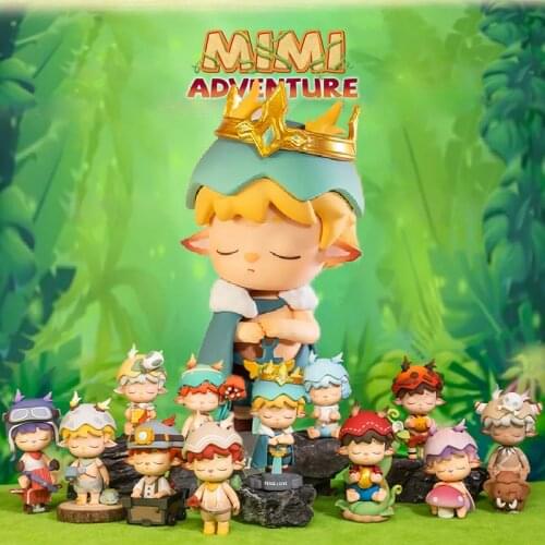 Master Mont Mini Adventure Series Blind Box Toy Kawaii Figure Doll Collection Decoration Cute Model Toys Gifts For Adult Kids