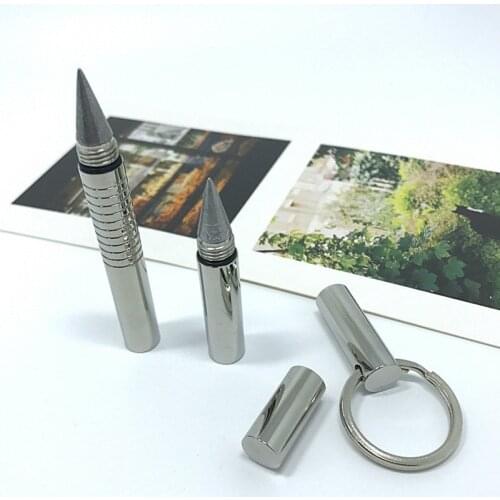 1 Pcs Beta Inkless Metal Pocket Gel Pen Metal Stainless Steel Slivery Mini Pen As Creative Gift 2 Designs for Options 40g