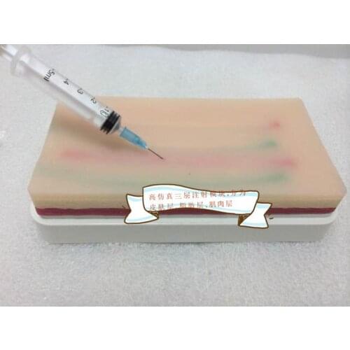 Skin and vein Multifunctional Intramuscular Training skin Module Training Pad Skin Suture Training Puncture Module