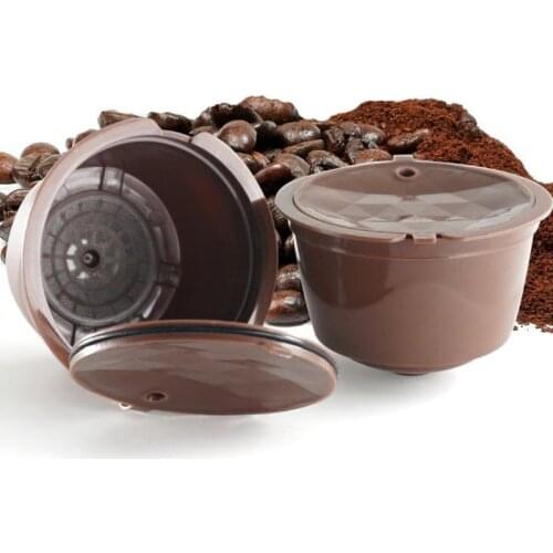 MICCK 1pcs Dolce Gustos Refillable Coffee Capsule Cup Sweet Taste Reusable 200 Times Filter For Nescafe Coffee Dripper Basket