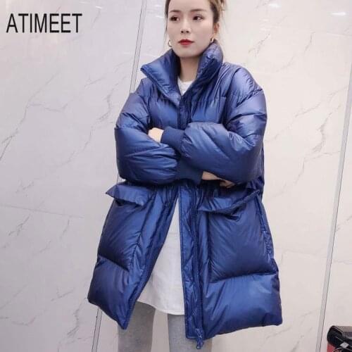 New Women Casual Style Down Jacket White Duck Down Jackets Winter Warm Coats And Parkas Female Outwear