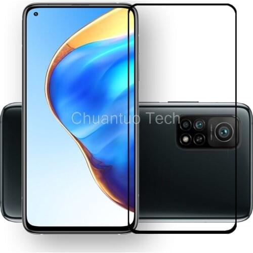 75 Pcs/Lot 2.5D Premium Tempered Glass for Xiaomi Mi 10T Pro 5G Full Cover Screen Protector Protective Film for Xiaomi Mi 10T 5G