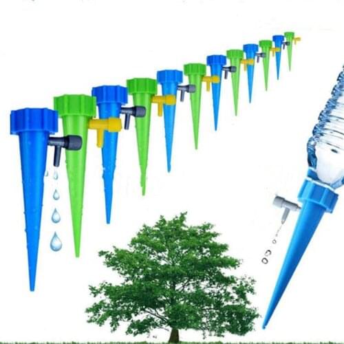 12Pcs Garden Automatic Drip Cone Lazy Watering Spike Plant Flower Fountain Irrigation System Practical watering Sprinklers