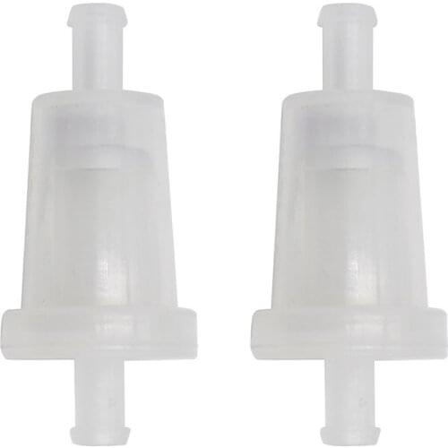 2/5 Pcs Motorcycle Petrol Gas Gasoline Oil Fuel Filter for Moped Scooter 9mm Petrol Pipe Dirt Bike ATV Go Kart
