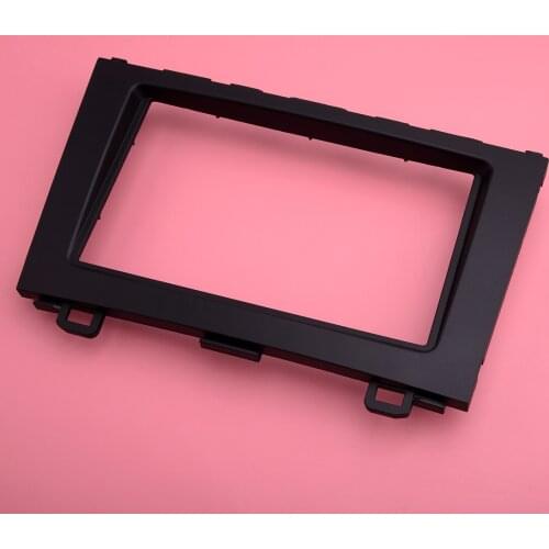 2 Din Stereo Radio Fascia Dash Panel Frame Trim Kit Moulding Fit for Honda CRV 2007 2008 2009 2010 2011