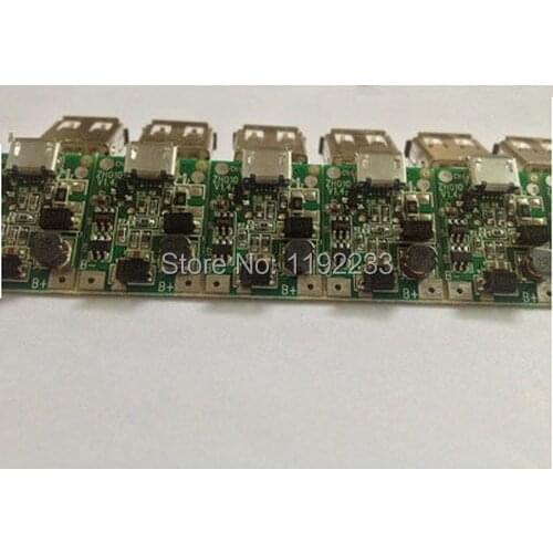 5pcs/lot Boost + Protect + Charge 3.7V Lithium Battery 18650 Output 6V 7.5 9V 10 12V Module Circuit Board L3