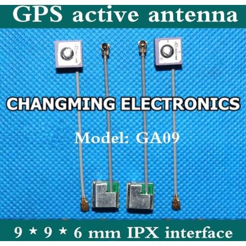9*9*6mm GA09 GPS built-in antenna Active antenna PAD antenna watch antenna(working 100% Free Shipping) 1PCS