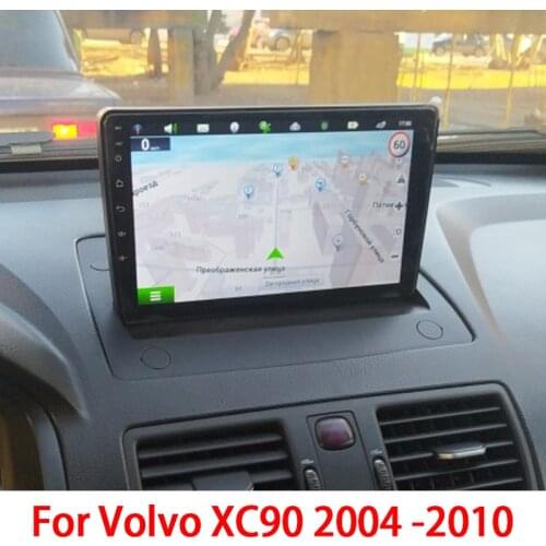 Quad-Core IPS Android 10 Car Radio GPS Navigation Multimedia Audio Player For Volvo XC90 2001~2013 Wifi DVD Carplay Head Unit