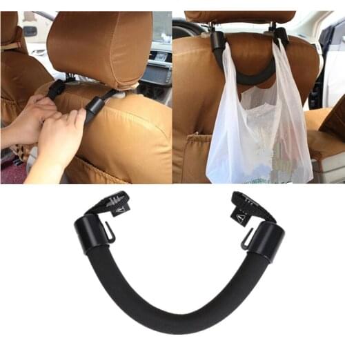 Car Rear Seat Armrest Rear Seat Safety Handle Auto EVA Chair Back Support Hook Multifunctional Elderly Handrail Car-styling