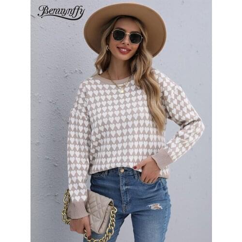 Benuynffy Womens Off Shoulder Pullovers