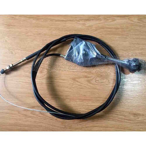 Makefor newsource wheel excavator ditch machine manual foot oil control valve line length 210cm cable acceleration line original