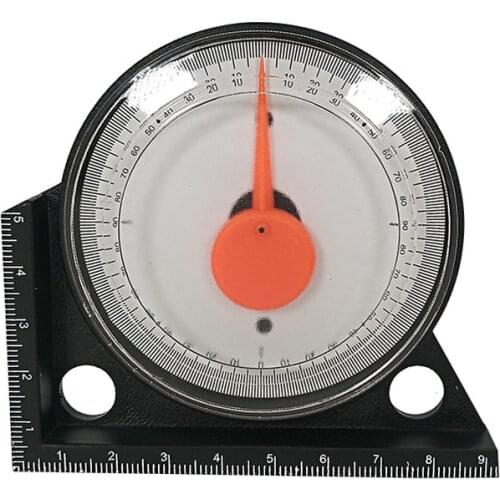 Multifunctional Protractor 0-90 degrees magnetic angle finder Gauge Inclinometer Tilt Level Meter bricklayer Construction tools