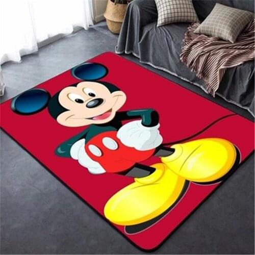 Cartoon Mickey Minnie Wedding Ceremony Carpet Door Mat Bathroom Mat Kitchen Doorway Children Bedroom Carpet