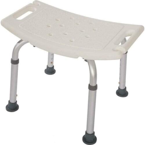 Non Slip Bath Chair Elderly Bath Tub Shower Chair Bench Stool Seat Safe Bathroom Chairs Stools 7 Gears Height Adjustable Elderly