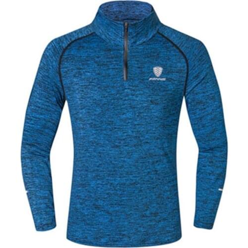 NEW High Elastic Men Fitness Compression Shirt Men Bodybuilding Long Sleeve O Neck T Shirt Tops Tees Tights For Male Shirt