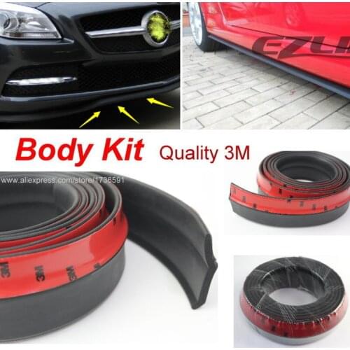 Body Front Side Back Bumper Spoilers Lip Lips For Mercedes Benz MB Smart Fortow Forfour RoadSter / For Car Tuning / Side skirts