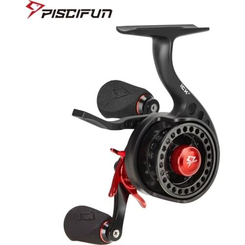 Piscifun ICX Precision Ice Fishing Reel 9.9lb/4.5kg 7+1 high-quality CNC-Machined Aluminum 2.6:1 Ultra Smooth Strength Fishing