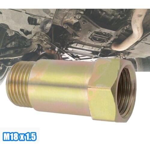 O2 Oxygen Sensor Bung Test Pipe Extension Extender M18x1.5 Oxygen Sensor Adapter Universal Car Part