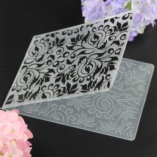EMBOSSER Plastic Embossing Folders For Scrapbook Stencils Pattern DIY Paper Album Craft Supplies Cards MakingTemplates Mold