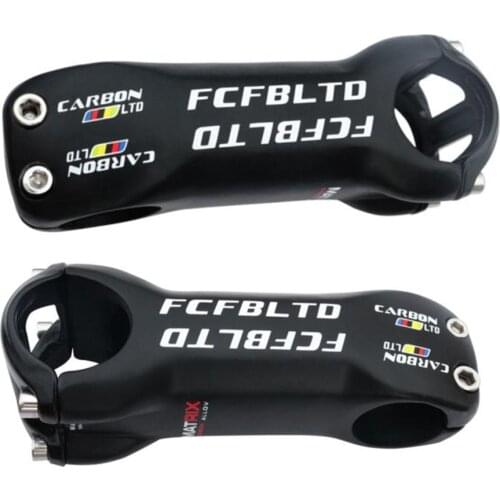 FCFB LTD superlight carbon stem road mountain bike stem black matt70/80/90/100/110mm cycling parts bicycle handlebar stem