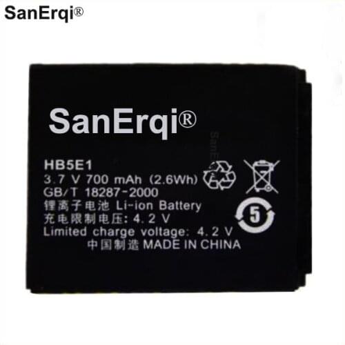 10pcs HB5E1 mobile phone battery HB5E1 for Huawei c3100 G2201 700mAh Battery with good quality and best price
