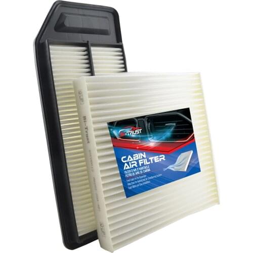 Bi-Trust Engine & Cabin Air Filter for 2003-2007 Honda Accord 2004-2008 Acura TSX CF10134 CA9564