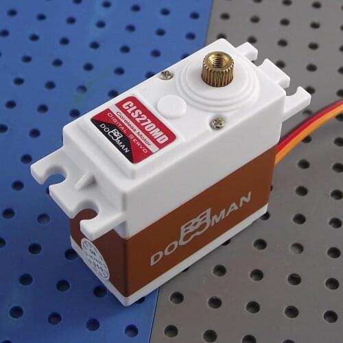 DOMAN 1pcs/lot Coreless 76g/0.12s/27kg.cm digital servo DM-CLS270MD Metal gear for rc car