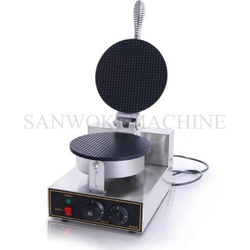 110V 220V Electric 1-plate cone baker, ice cream cone machine; Electric cone maker; egg roll maker,Cone machines