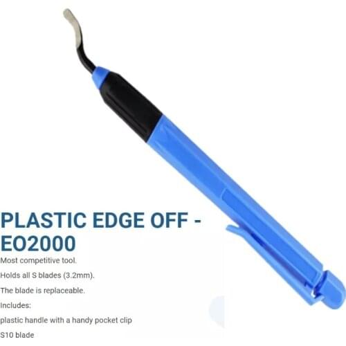 Pocket knife edge pen portable burr scraper EO2000 + BS1010 1PCS