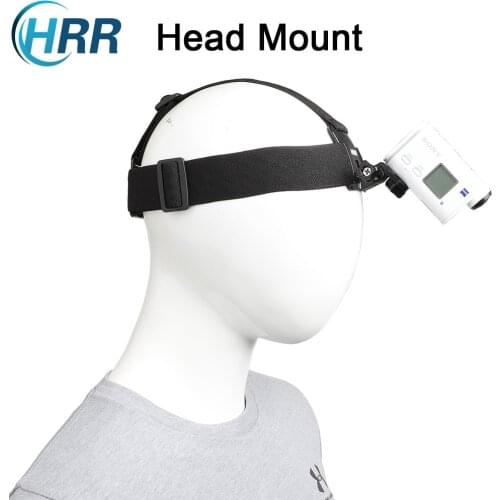 Head Strap Mount W/1/4 adapter for Sony Yi 4K GoPro Hero 9 8 7 6 5 DJI Osmo Action Insta360 One X/X2/R Sports Camera Accessories