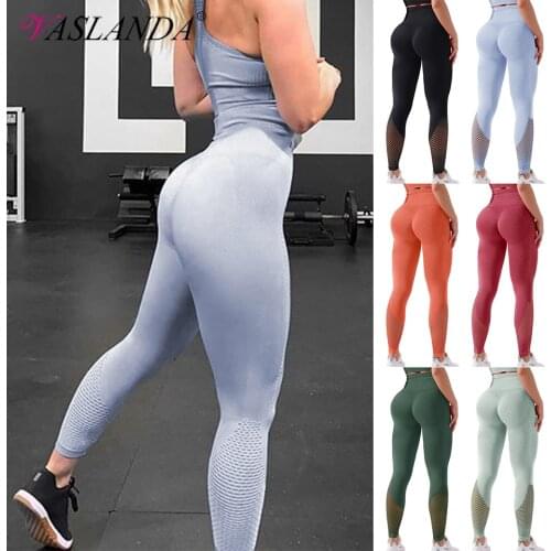 Workout Leggings for Women Scrunch Butt Lifting Sport Pants High Waist Tummy Control Fitness Leggings Compression Booty Tights