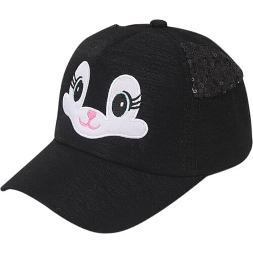 Cartoon Soft Eared Bunny Sunhat Fashion Baby Spring Summer Baseball Cap Soft Brim Caps For Boys Girls Cotton Eaves Hat Sun Hats