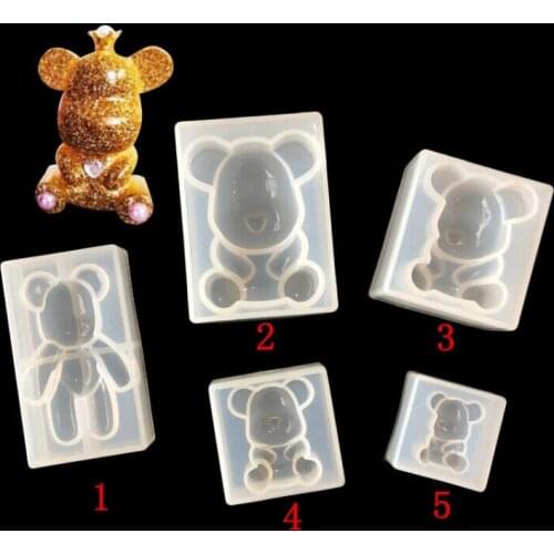 New drop mold clay silicone mobile phone shell beauty accessories pendant decorative mold 18031
