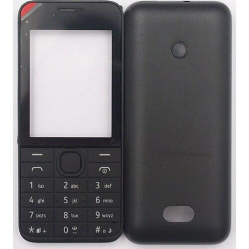 BaanSam New Housing Case For Nokia 208 With English Or Arabia Or Hebrew Keyboard