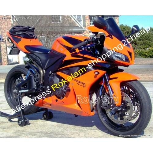 For Honda CBR600 ABS Fairing CBR600RR 600RR F5 07 08 CBR600RR 2007 2008 Orange Body Kit Bodywork Fairing (Injection Molding)