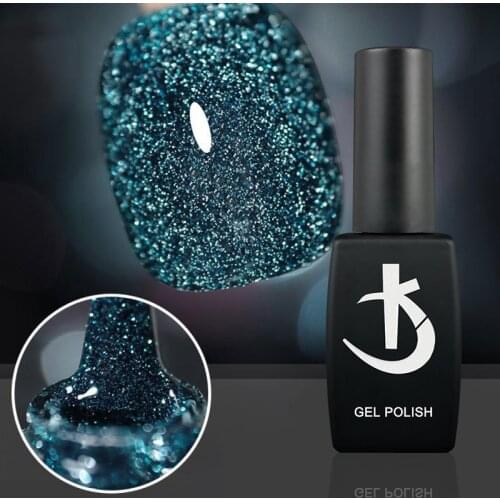 KODI Glitter Semipermanent Nail Polish 12ml Brightest Broken Diamond Gel Polish Manicure uv Varnish Hybrid for Nails Gellak New