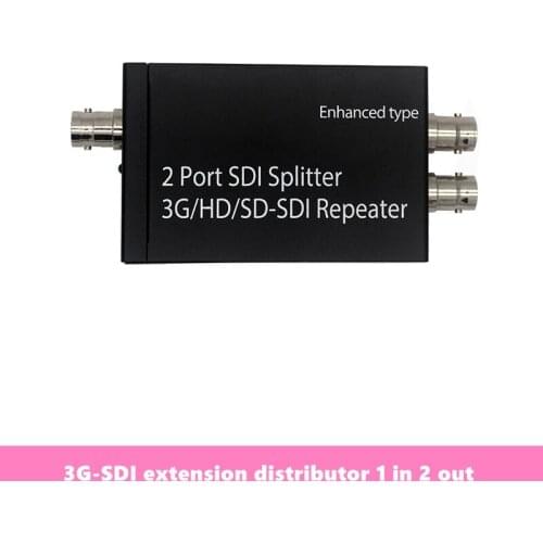 SDI splitter 1 in 2 out HD video splitter SDI splitter 1 point 2 SDI splitter 1 point 2