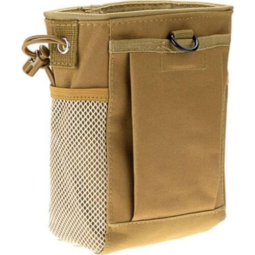 Molle System Hunting Tactical Gun Magazine Dump Drop Pouch Mountaineering Military Ammo Pouch Pack Airsoft Rifle Mag Pouchs