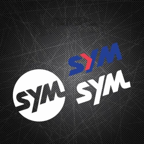 Car Styling Vinyl Decals for GR125 JP150 Locomotive SYM Motor Bike Stickers