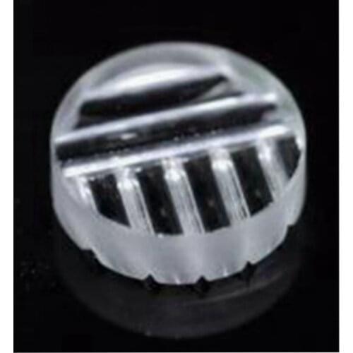 High precision K9 Glass Cross Lens 8x2.2mm for Semiconductor Laser