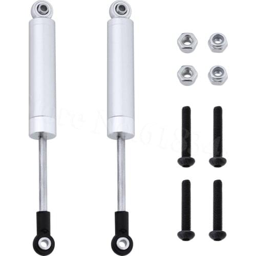 2Pcs 112MM RC 1/10 Aluminum Front/Rear Spring Shock Absorber AX90056 For AXIAL Wraith Spawn 1/10 Electric 4WD Car Replacement